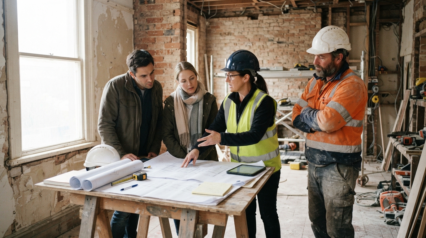 project management for house renovation